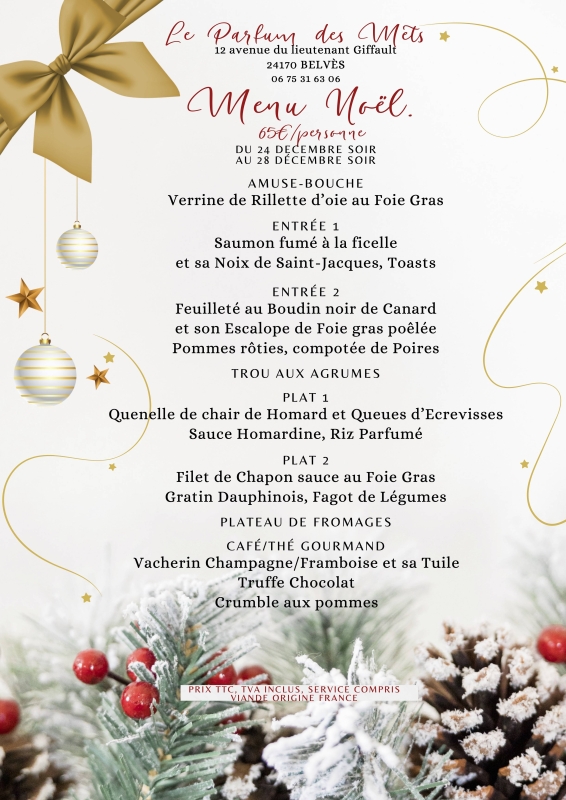 Le Parfum Des Mets - restaurant BELVES - top restaurant Pays-de-belvès